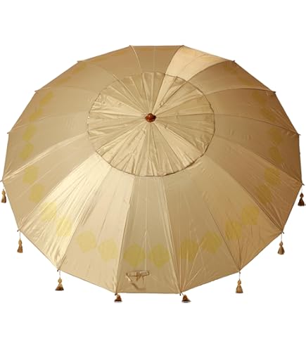 Atosa Strandschirm 200cm - UPF 50+ Sonnenschutz Mit Tragetasche Marineblau