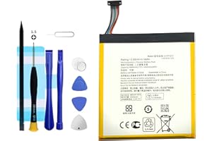 Vvuilsty C11P1517 Batteria di ricambio per Zenpad 10 Z300M, batteria ricaricabile a 0 cicli, compatibile con ASUS Zenpad 10 Z300M Z300CNL Z301MFL P028 P00L con kit di riparazione