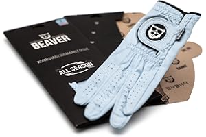 ‎BEAVER GOLF BEAVER GOLF Golfhandschuh All Season Ultra, Damen - Premium Cabretta Leder - Nachhaltig - Handarbeit