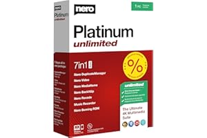 Nero Platinum Unlimited|Professional|1|One-time purchase - Perpetual License|PC|Disc