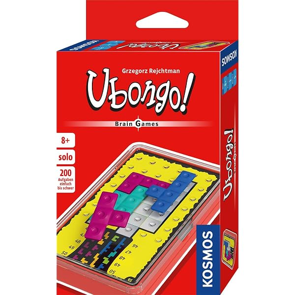 Kosmos- Ubongo Jeu à emporter, 712679, Argent (Silver