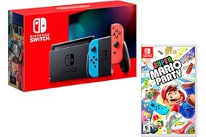 NINTENDO - Nintendo Switch 32Gb Neon-Rot/Neon-Blau + Super Mario Party