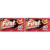 First Infinity 60 DK Peach & Watermelon Flavored Sugar Free Gum 27 gr 2 pack