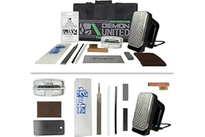 DEMON UNITED Demon Complete Basic Tune Kit with Wax- Everything Needed to do a Basic Tune and Wax for Your Skis and Snowboard **Made in USA Wax**
