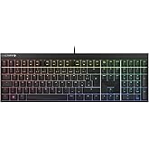 CHERRY MX 2.0S, Clavier de gaming mécanique avec rétro-éclairage RGB, Disposition française (AZERTY) Conçu en Allemagne, Orig