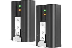 Jsoprtvr - 2 Pack Replacement for Ring Battery, 3.65V 6040mAh quick release battery pack, Compatible with Ring Video Doorbell 2/3/3+/4,Stick Up Cam (2nd & 3rd Gen) and Spotlight Camcorder Battery