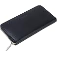 LEONARDO VERRELLI Portafoglio da uomo in pelle, protezione RFID, 9,5 x 12 x 2 cm, formato orizzontale 3000269, Nero , Classico
