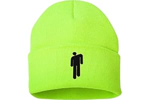 JFAN Czapka Unisex Ciepłe Zimowe Kapelusze Z Dzianiny Elastyczne Czapki dla mężczyzn i kobiet, Neonowy zielony, rozmiar uniwersalny