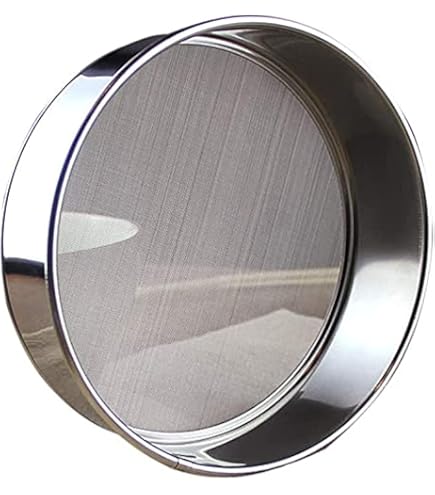 Tamis Farine 20 Cm 150 Mailles – Acier Inox 304 Alimentaire – Tamis Patisserie Réutilisable