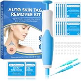 Beautiron Warts, Kit for 2-8 mm Lacing with 40 Bands | Two sizes of 2-4mm and 4-8mm with applicator, 40 elastic bands and 10