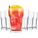 Konzept 11 - Wassergläser Set 320ml Transparent - Trinkgläser, Saftgläser, Cocktailgläser, Latte Macchiato Gläser - 6er Set G