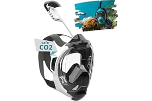 ‎KHROOM Khroom Schnorchelmaske für Erwachsene und Kinder - Seaview Y | CO2 sicher | Vollmaske zum Schnorcheln | Schnorchelset Alternative | Vollgesichtsmaske Schnorchelausrüstung Erwachsene