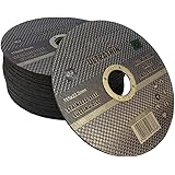 50 x Ultra thin 115 x 1mm stainless steel cuttings discs - metal cutting slitting discs