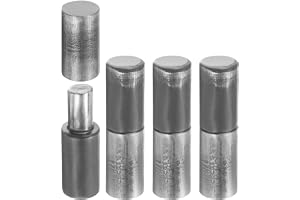 QUARKZMAN Förpackning med 4 svetsade gångjärn, svetsbara gångjärn, 20 x 75 mm
