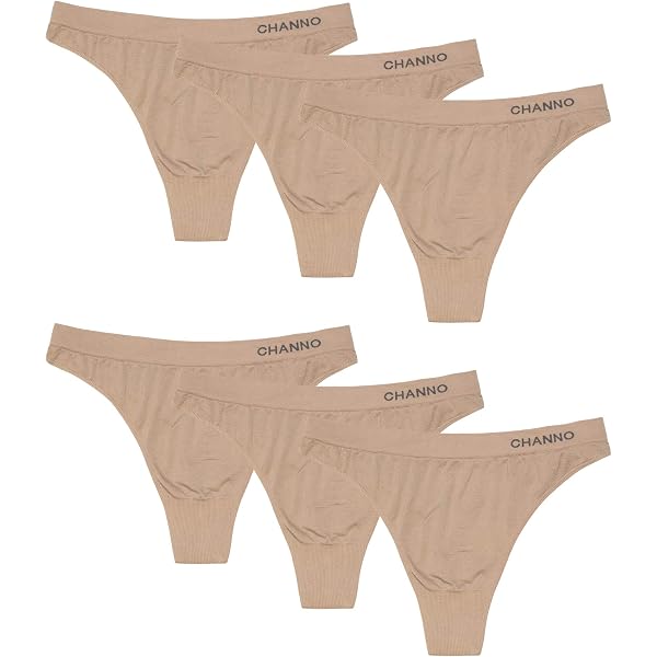 Culotte Femme Channo - Coton Et Bambou - Taille Haute, Sans Couture - Confort Et Douceur