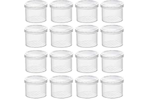 AOTOPYU 16 Piezas Bote para Insectos con Aumento Visor Insectos Transparente Caja Observación Jaula Portátil para Insectos/Exploración Naturaleza y Atrapar Bichos para Niños y Adultos