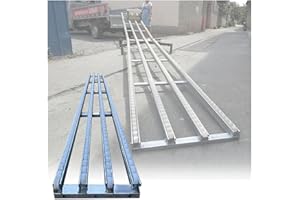 LXSEHN Convoyeur Rouleaux, 40x200cm Transporteur Gravité Non Electrique Pliable, Portabilité Lève Glissières Déchargement, Rail a roulettes Galets Rouleaux avec roulettes Plastique pour Quais Remorques