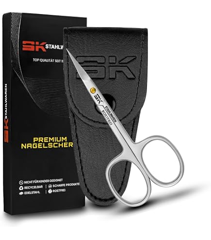 ABIO Nagelschere CLASSIC – Aus Edelstahl, Ergonomisch, Für Kinder & Erwachsene