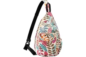 HUA ANGEL Borsa Monospalla Multitasche Uomo Donna Sportivo Petto Borsa Crossbody Leggero Borsa a Tracolla Sul Petto Antifurto Da Viaggio Lavoro Outdoor Ciclismo Moto