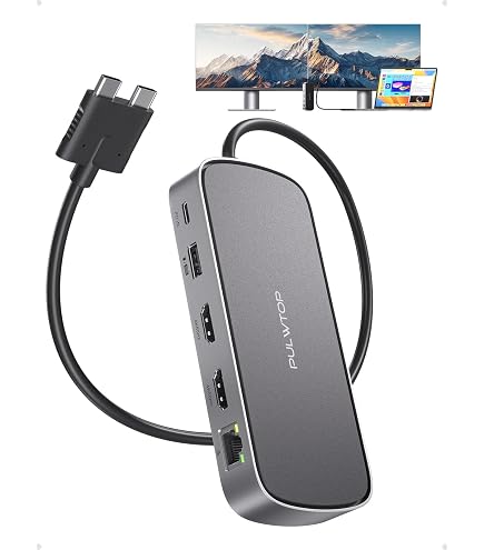 Ascrono MacBook Docking Station Perfect for MacBook Pro 14, 2021