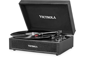 Victrola Premium, Tocadiscos Altavoces Bluetooth, Tamaño Único, Multicolor