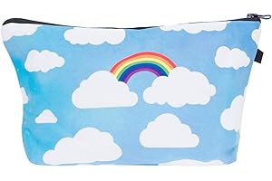 PREMYO Trousse de Maquillage Femme - Trousse Scolaire Fille Ado - Pochette École Collège Vanity Case