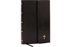 NKJV Compact Paragraph-Style Bible w/ 43,000 Cross References, Black Leatherflex w/ Magnetic Flap, Red Letter, Comfort Print: Holy Bible, New King James Version: Holy Bible, New King James Version