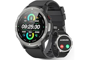 Reloj Inteligente Hombre Mujer con Función Llamada, 1,39'' Pantalla Táctil Smartwatch, IP68 Impermeable Reloj Deportivo con O