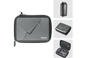 TELESIN Torba do przechowywania i ochrony Osmo Action 5 Pro/4/3, twarda, przenośna, BEŻOWA