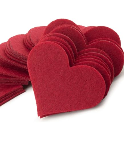 Confettis En Forme De Cœur Rouge 50G Confettis En Feuille