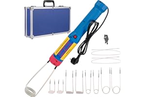 VEVOR Juego de Calentador de Inducción Magnético 1 KW Calentador de Inducción de Pernos con 10 Bobinas de Inducción Removedor de Pernos del Calentador de Inducción para Quitar Pernos y Tuercas