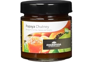 Cosmoveda Papaya Chutney, 225 g