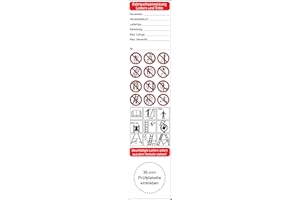 ROSENBAUM OFFSETDRUCK Gebrauchsanweisung für Leitern und Tritte Grundplakette 10 Stück 35 mm x 160 mm Betriebsanleitung Leiterprüfung
