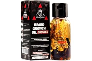 Urbangabru Beard Growth Oil Booster Enriched with Natural Herbs - 60 ml