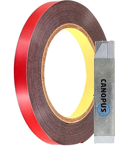LLPT Dubbelzijdig plakband, montagetape, 25 mm x 5,5 m