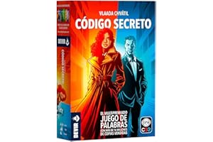 Devir - Código Secreto, Juego de Mesa de Espías y Palabras por Equipos, Estrategia y Deducción, para 2-8 Jugadores, a Partir de 8 Años, Portada 2025 (BGCOSE)