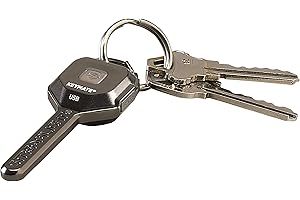 Streamlight 73200 KeyMate USB 35-Lumen Lampe Porte-Clés Rechargeable avec Cordon USB, Noir