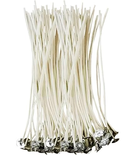 Kit Stoppini Candele Cotone 61m - Con Supporti Metallo E Legno Per Fai Da Te - Foto 5