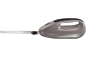 DOMOCLIP DOM360T Couteau électrique taupe,