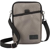 Pochette Banane KIWIFOTOS Pour Smartphone - Triple Rangement - Anti-Vol Et Imperméable - Noir