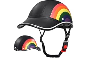 FROFILE Casco Bici Uomo Donna - Casco Bicicletta Stile Berretto Baseball per Adulti
