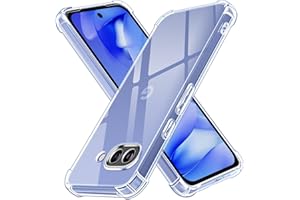 ivoler Coque pour Google Pixel 9A, Ultra Transparent Étui de Protection en Silicone Antichoc avec Coins Renforcés, Clair Mince Souple TPU Bumper Housse