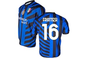 Inter Replica Maglia Prodotto Ufficiale Home Kit - Bambini e Ragazzi - Tutti i Giocatori