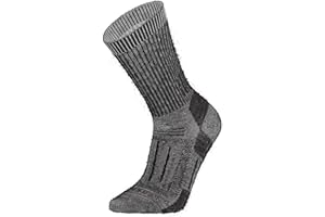 Icebreaker Merino Męskie skarpety z wełny alpinistki skarpety do połowy łydki Szary Jet Hthr/Espresso M