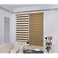 Zebra Polyester Blinds for Windows-Beige