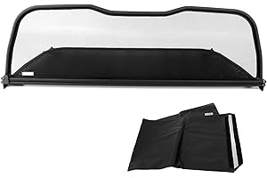 CHROM DESIGN Airax Windschott geeignet für Audi A5 Typ 8F mit Tasche