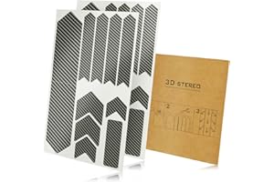 hksod Garde-Boue de vélo avec Film de Protection de Peinture, Autocollant de vélo, Garde-Boue et Cadre 3D, Film de Protection pour vélo de 24-29"