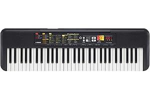 YAMAHA PSR-F52 Keyboard, Black, 920 × 266 × 73 mm