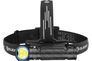 OLIGHT Perun 3 Lampada Frontale Multifunzionale Professionale LED Ricaricabile 3000 Lumen Torcia da Testa Impermeabile per Lavoro Esterno e Attività all'Aperto Pesca Corsa Campeggio Riparazioni (Nero)