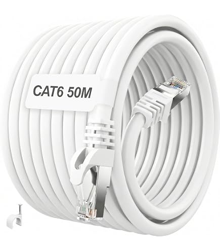 Cavo di rete Patch in CCA Cat.6 Bianco UTP 1,5m ICOC CCA6U-015-WHT Techly Professional